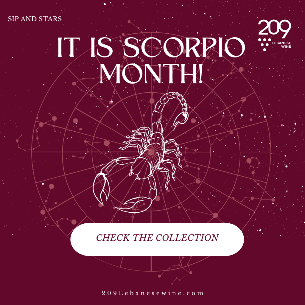 Embarking on a Mesmerizing Journey: Scorpio's Exploration of Zodiac-inspired Wines