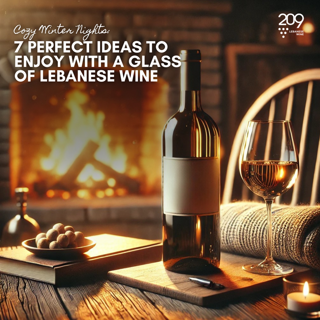 Cozy Winter Nights: 7 Perfect Ideas to Enjoy with a Glass of Lebanese Wine