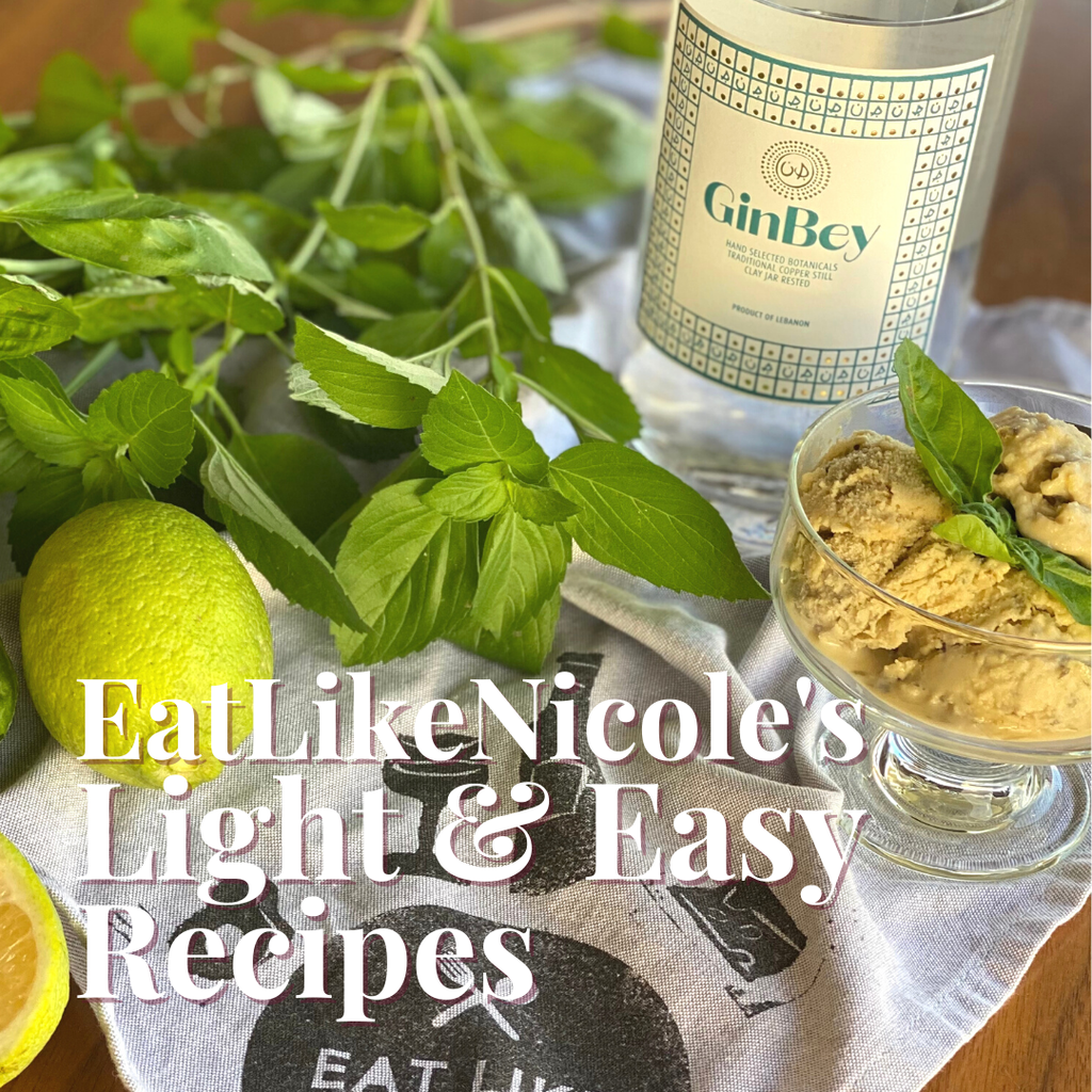 EatLikeNicole's Light & Easy Recipes: Gin Basil Ice Cream