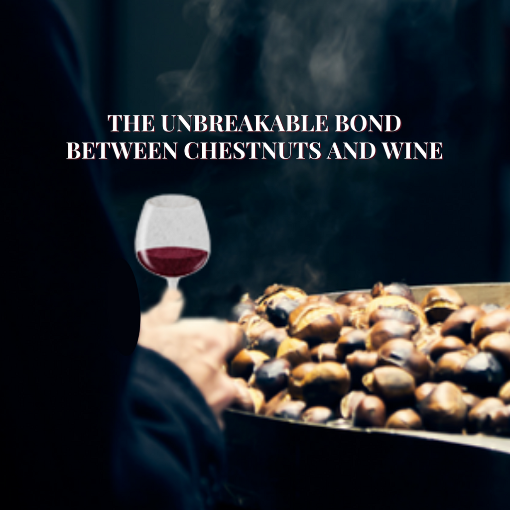 Red wine and chestnuts: the perfect companion for a cold winter night