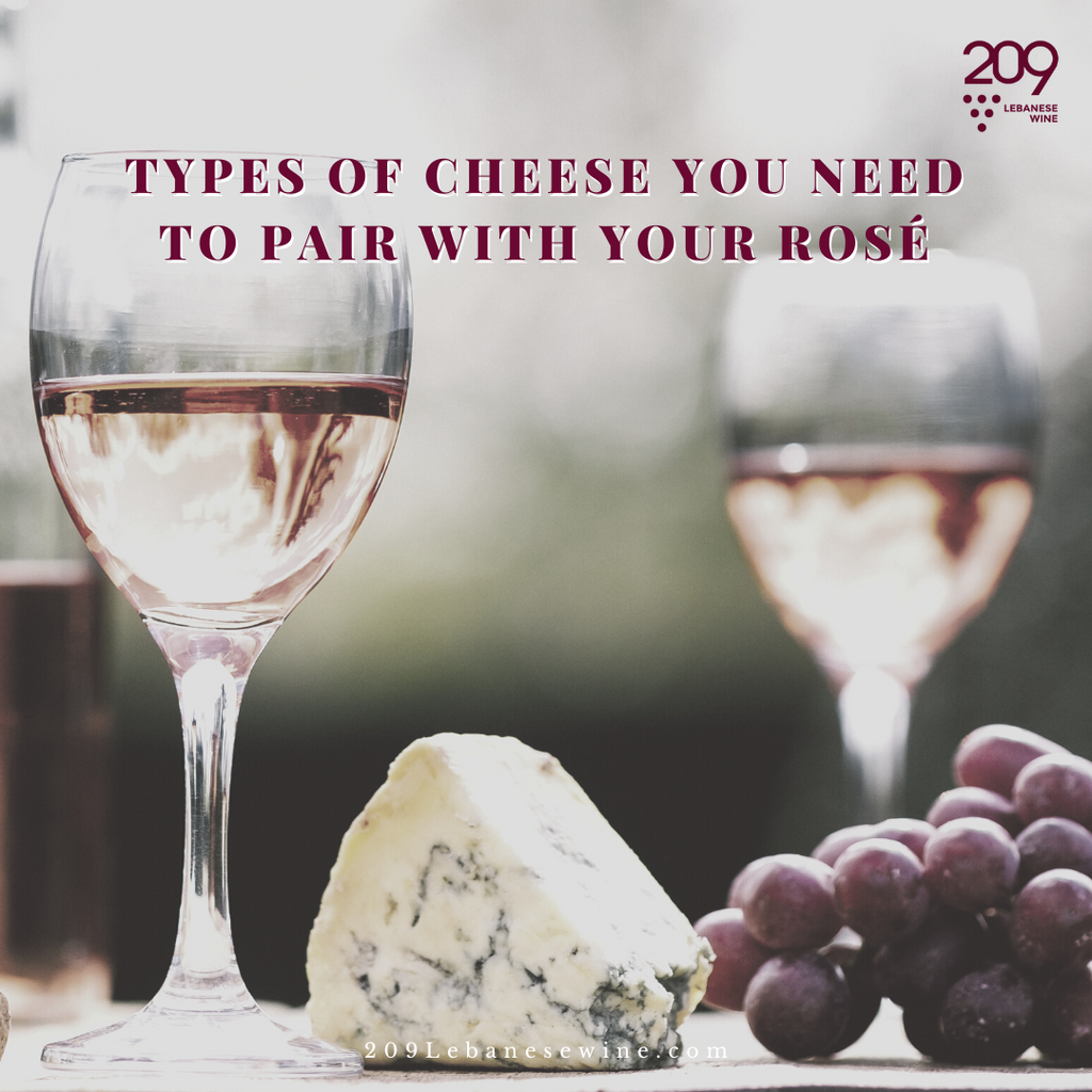 Food pairing: Rosé and fresh cheese