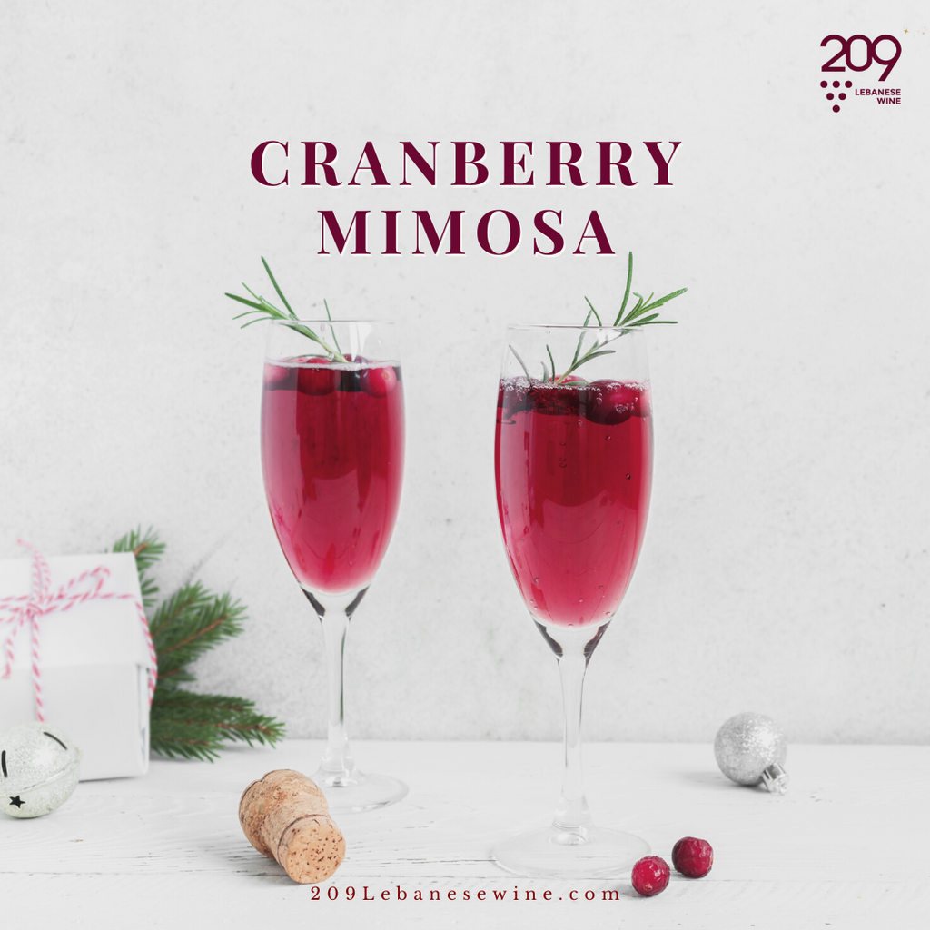 The cranberry mimosa